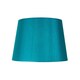 image 1 of Traditionally Designed Small 8" Drum Lamp Shade in Unique Teal Faux Silk Fabric | Blue | Teal | 1
