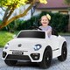 image 3 of COSTWAY Beetle Kids Electric Car Toddler 12V White