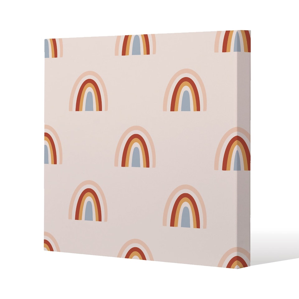 Bohemianl ethnic pattern (Canvas Print) / 90 x 90 x 4cm | Multi