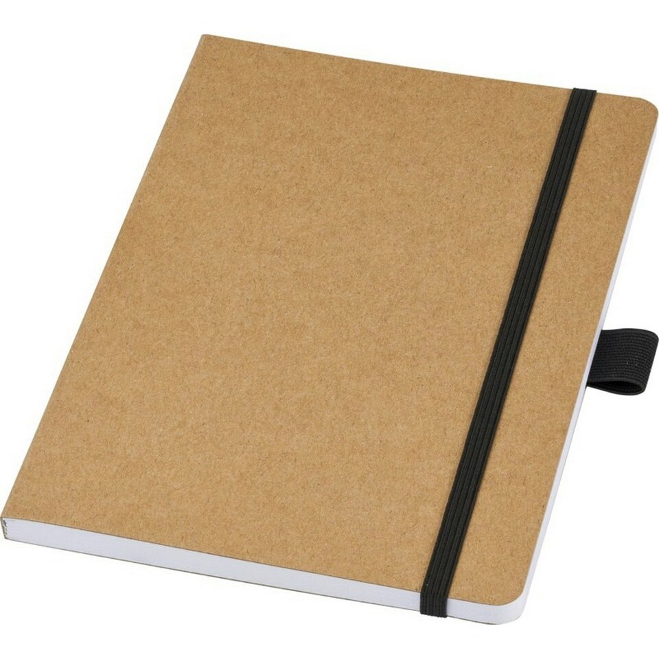 image 1 of Berk Recycled Paper Notebook - Solid Black - One Size