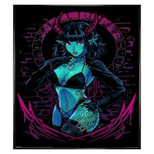 Black Gloss Framed Requiem Collective Jolie Maxi Poster