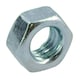 image 7 of M4 x 0.7mm Hex Full Nut Fastener Hexagonal Metric Nuts Grade 8 Zinc Plated 5pk