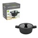 image 1 of Blackmoor 67299 Neuvo 24cm Stock Pot with Lid Black