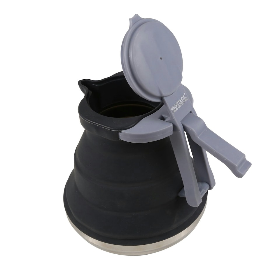 image 1 of Silicone Foldable Kettle Black