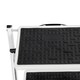image 4 of Foldable 2 Step Ladder Stepladder Non Slip Tread Safety Steel Portable Stool | White