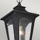 image 3 of Bedford 1 Light Small Chain Lantern - Mystic Black Finish, E27