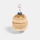 image 6 of OHS Sweetie Pie Bag Charm Keyring Soft Fleece Keychain
