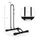 image 9 of SPORTNOW Vertical & Horizontal Bike Rack Fits 24"-29" and 700c Bikes, Black