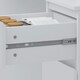 image 6 of FWStyle Stora 3 Drawer Dressing Table - Matt White White