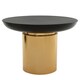image 1 of Interiors by Premier Kensington Townhouse Black And Gold Side Table