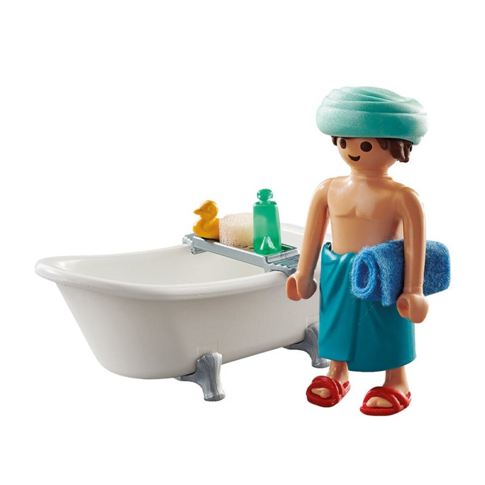Playmobil Special Plus Man In Bathtub Tesco Groceries