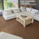 image 8 of NOVECRAFTO Self Adhesive Vinyl Floor Planks – Peel & Stick Flooring – Brown Wood Effect – Easy DIY Installation – Durable & Waterproof Tiles Brown | 4.17 sqm