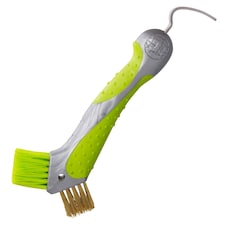 Imperial Riding IRH Horse Hoof Pick & Brush - Green - One Size