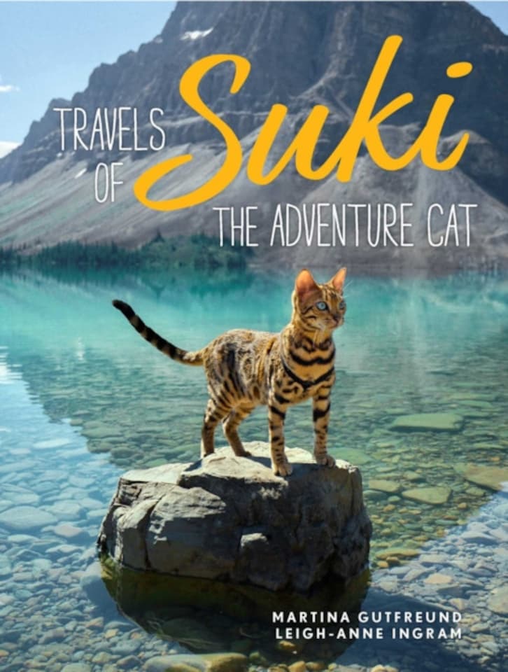 Travels of Suki the Adventure Cat Hardback Book