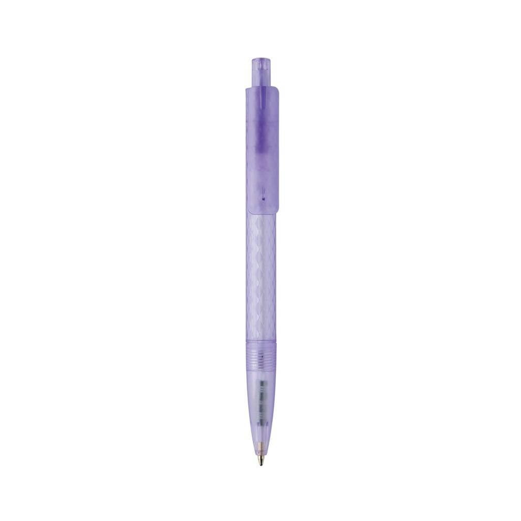 XD Collection X3 Frosted Recycled Plastic Pen - Purple - One Size