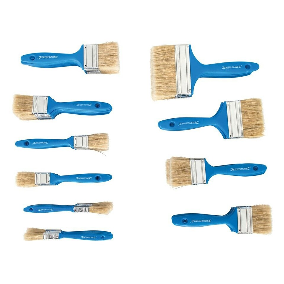 image 1 of Silverline - Disposable Paint Brush Set 50pce - 50pce