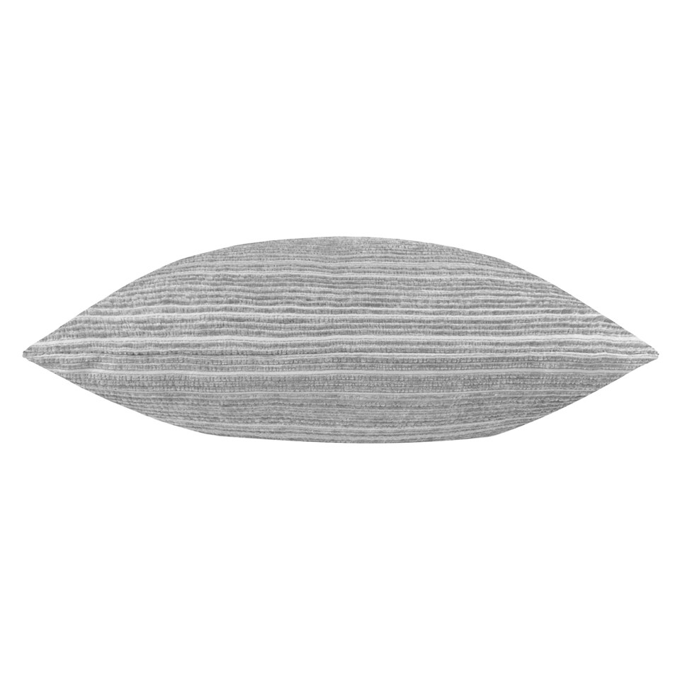 Set di 2 cuscini decorativi in velluto grigio 45 x 45 cm HOSTA Set di 2 cuscini decorativi in velluto grigio 45 x 45 cm HOSTA