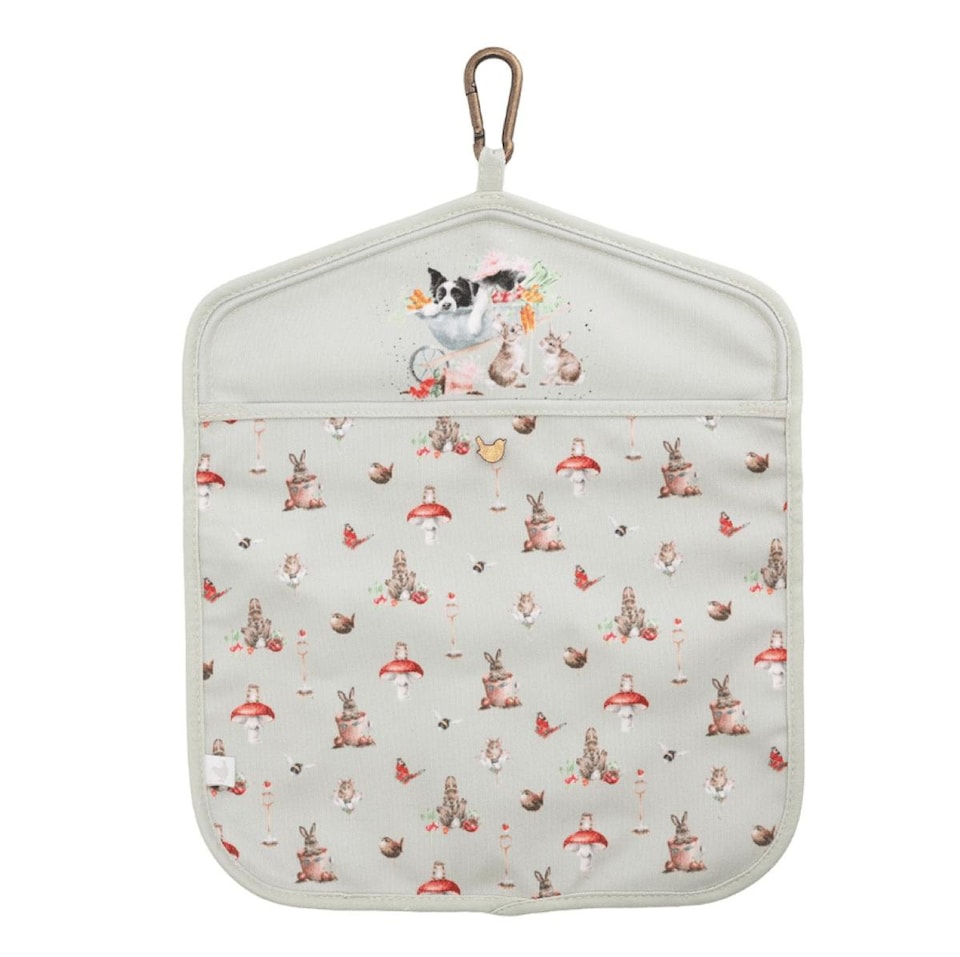 image 1 of 'Garden Friends' Animal Peg Bag