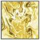 image 4 of Golden swirled marble (Picture Frame) White | XS