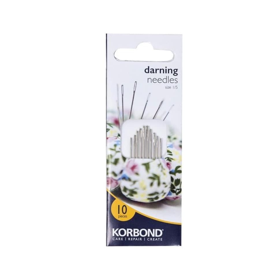 Korbond Darning Needles 10pk - One Colour - One Size