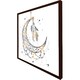 image 3 of Dream catcher with crescent moon (Picutre Frame) White | L