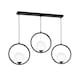 image 1 of Milagro Pendant Lamp Boston 3XE14 Black