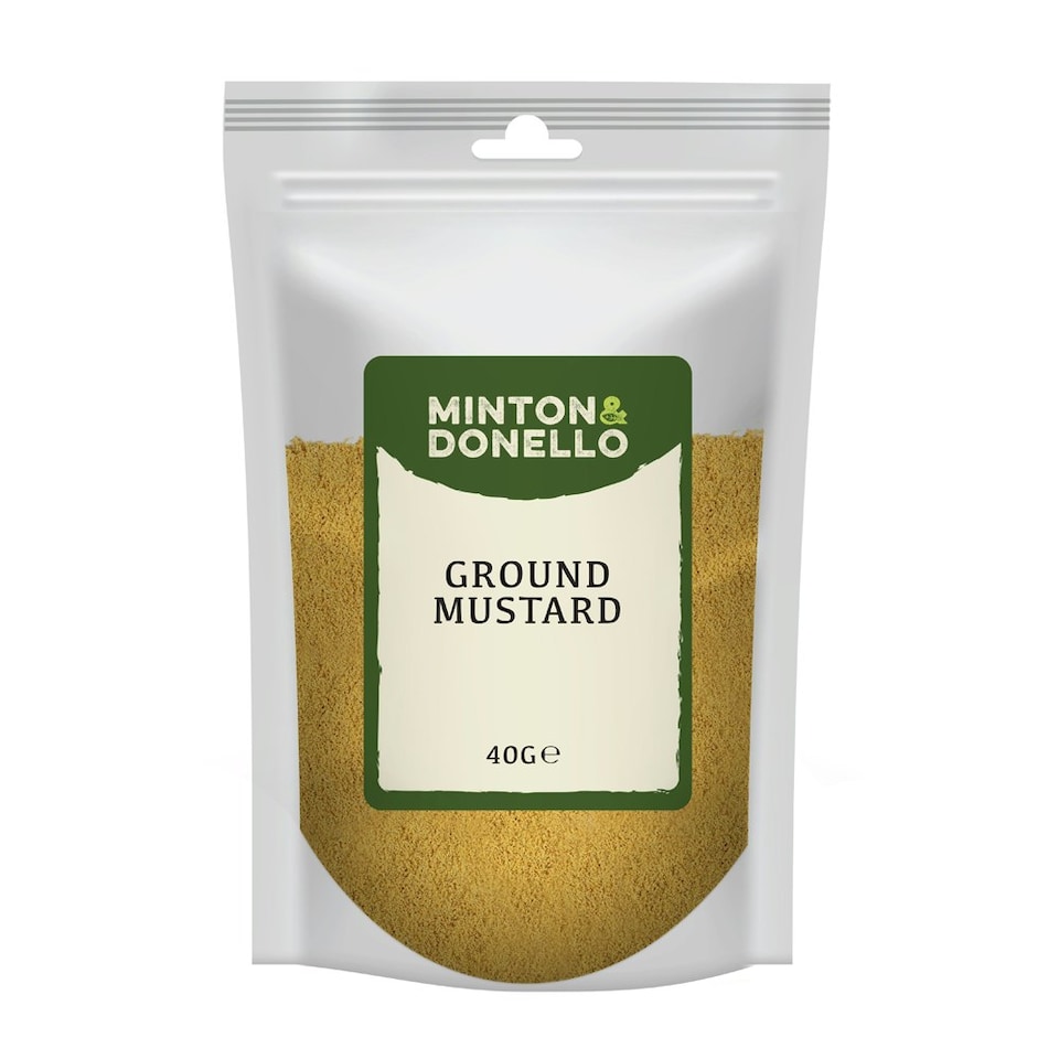 image 1 of Minton & Donello Ground Mustard 10 x 40g