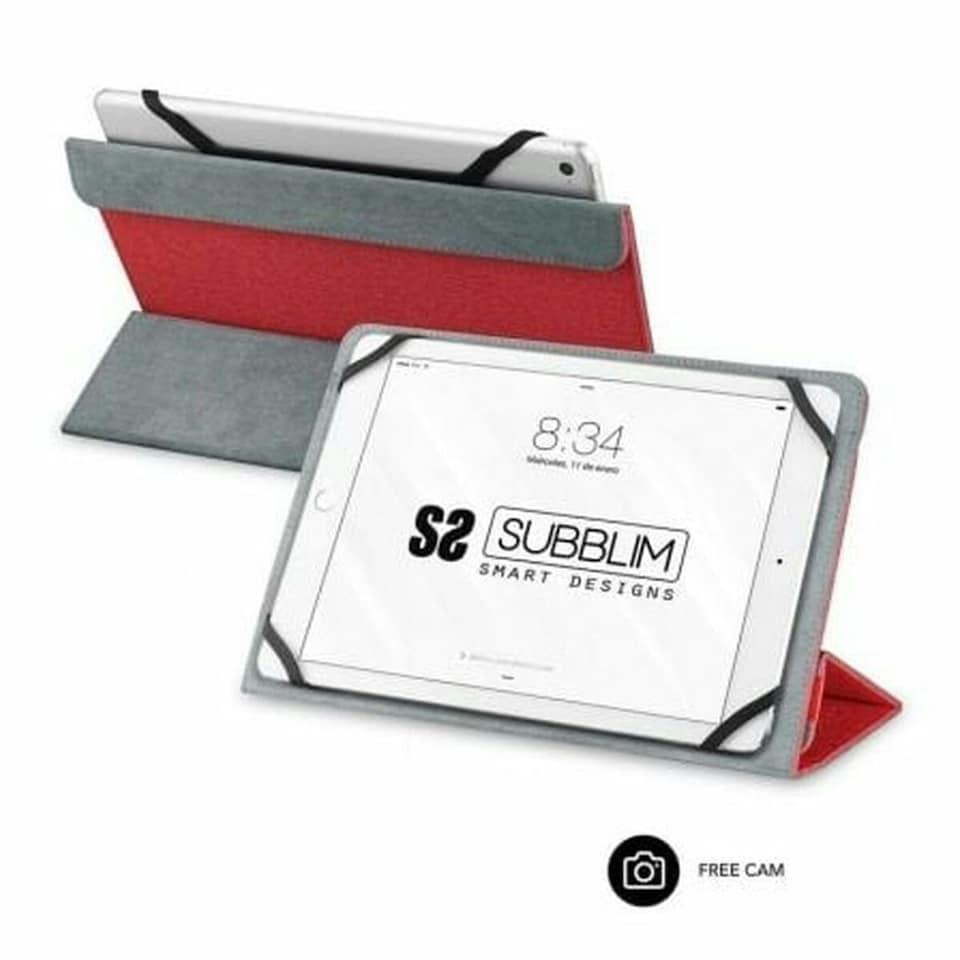 image 1 of Tablet cover Subblim SUB-CUT-2FC002 Red N/A | N/A | One Size