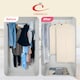 image 4 of 3 x Deluxe 100% Natural Zipped Cotton Suit Cover (Approx. 99 x 60cms) Cream