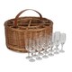image 1 of Wicker Light Steamed Garden Party Basket