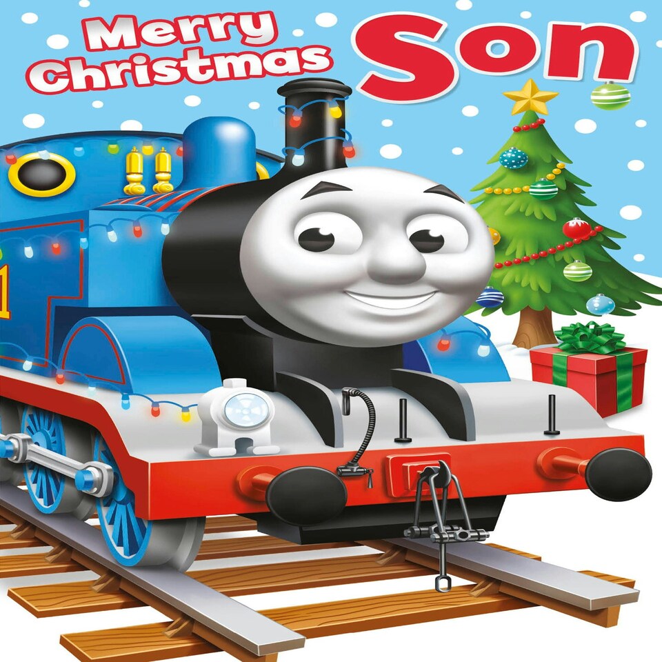 image 1 of Thomas & Friends 'Son' Christmas Card