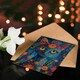 image 4 of Cat Lover Floral Folk Spirit Guide Woman Her Birthday Card