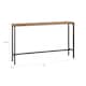 image 3 of SoBuy FSB19-N,Industrial Slim Console Table | Brown | Natural | 1