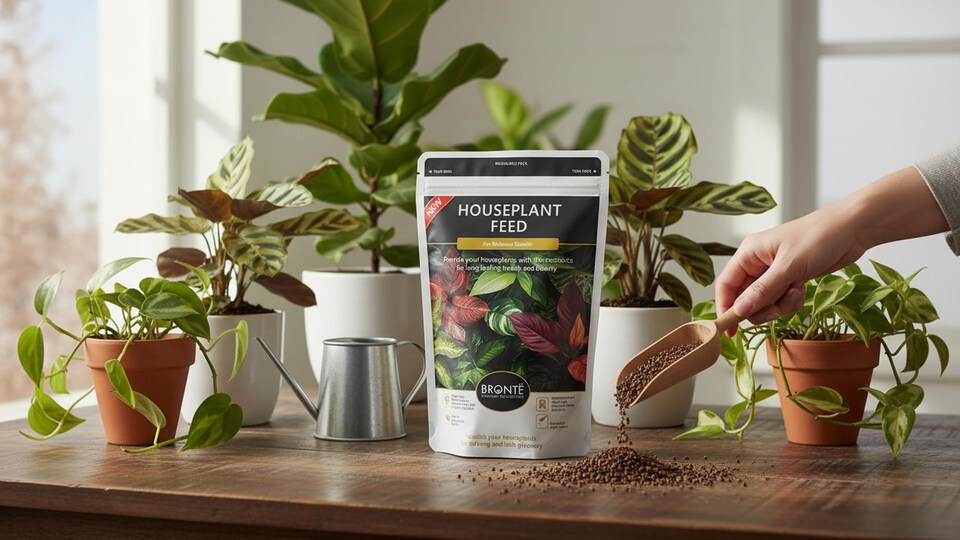 image 1 of Premium Soluble Plant Food for Healthy Indoor Plants and Foliage Includes Precision Measuring Scoop Concentrated Formula