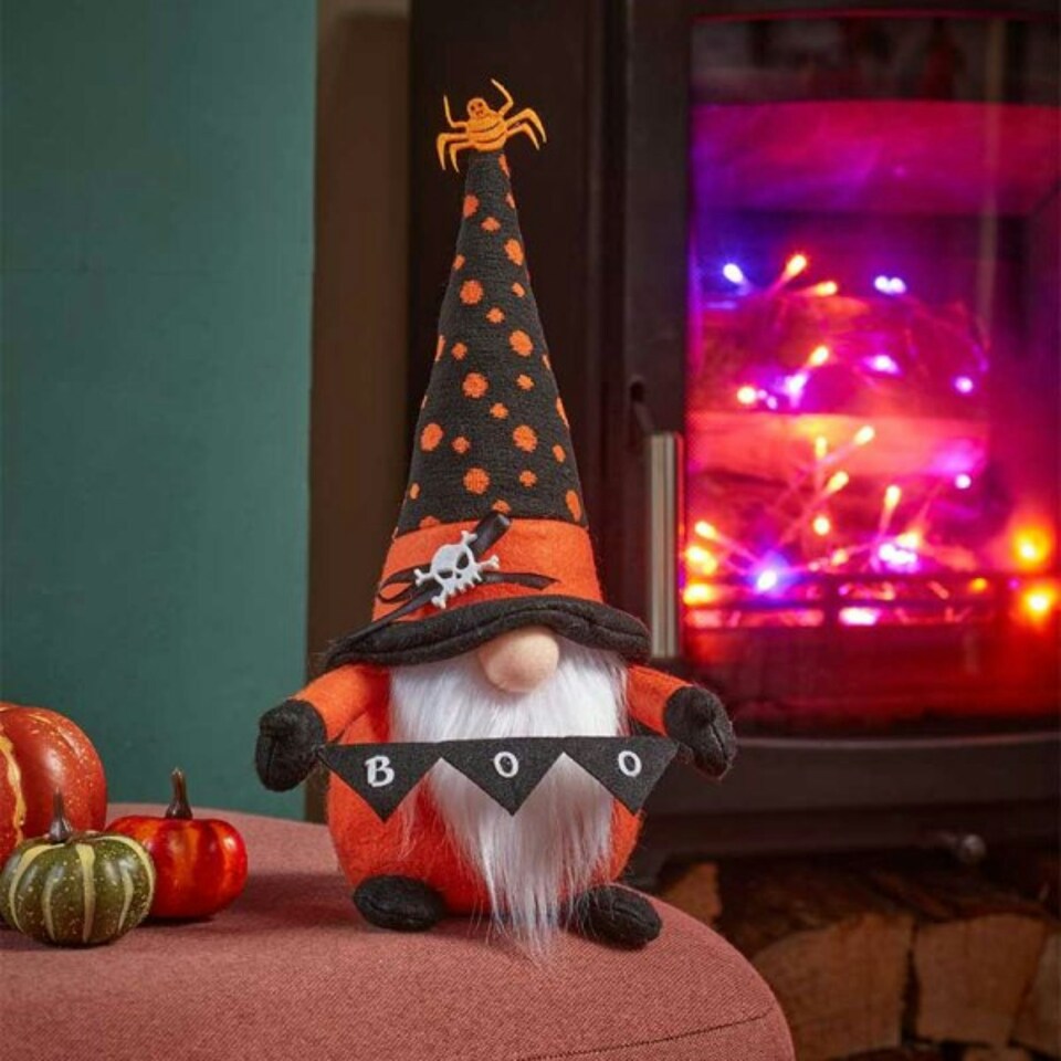 image 1 of 33cm Mr Halloween Plush Seated Gonk Decoration