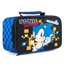 Sonic The Hedgehog Lunch Bag for Kids | Dive into Boys' Retro Gaming Adventure | Food Container Fun with The Speedy Blue Hero | Durable Material for Active Adventures | Made for True Gaming Fans