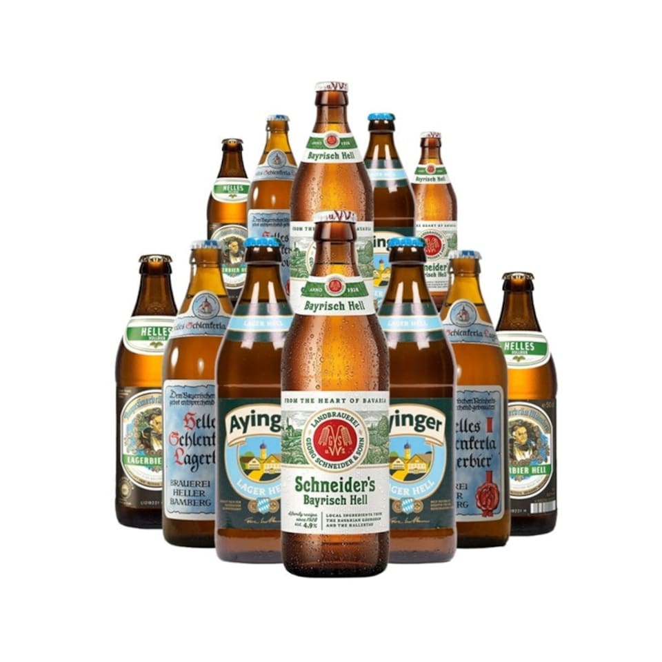 Helles Mixed German Beer case 12 x 500ml