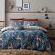 image 1 of Winter Stags Christmas Blue Duvet Cover Set | Blue | Navy | Double