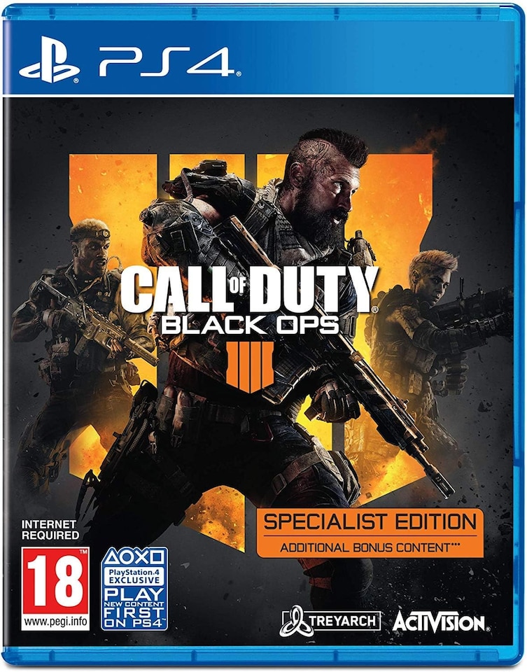 image 1 of Call of Duty: Black Ops 4 - Specialist Edition PS4