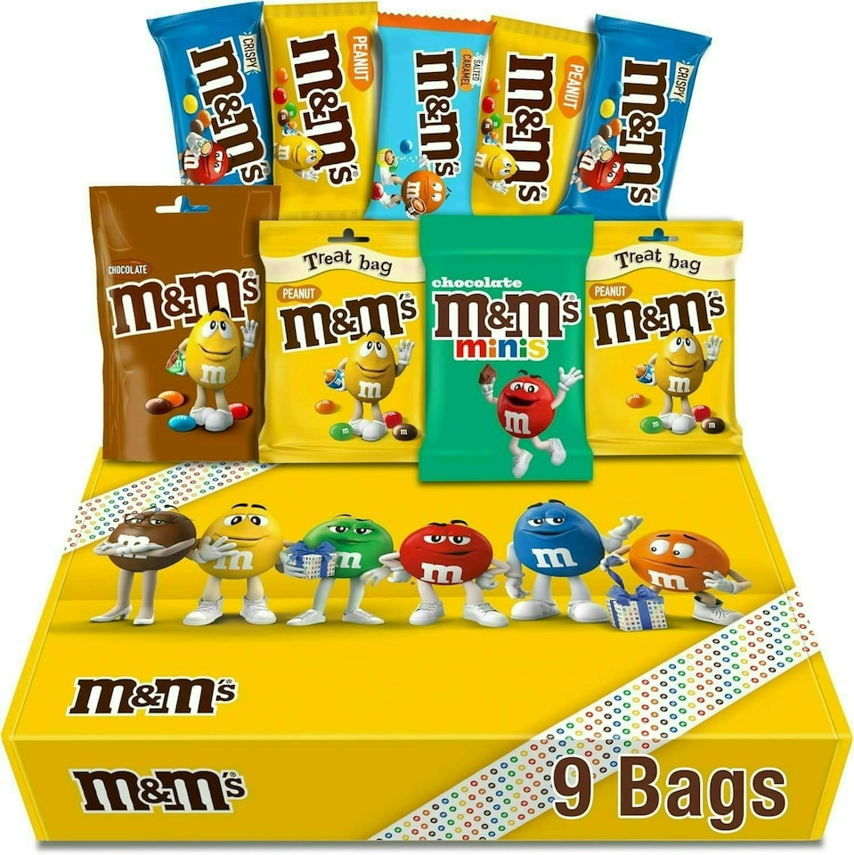 image 1 of M&M's Variety Chocolate Hamper Gift Box
