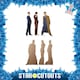 image 2 of Tenth Doctor Dr Who David Tennant Table Top Cardboard Cutouts - Pack of 3