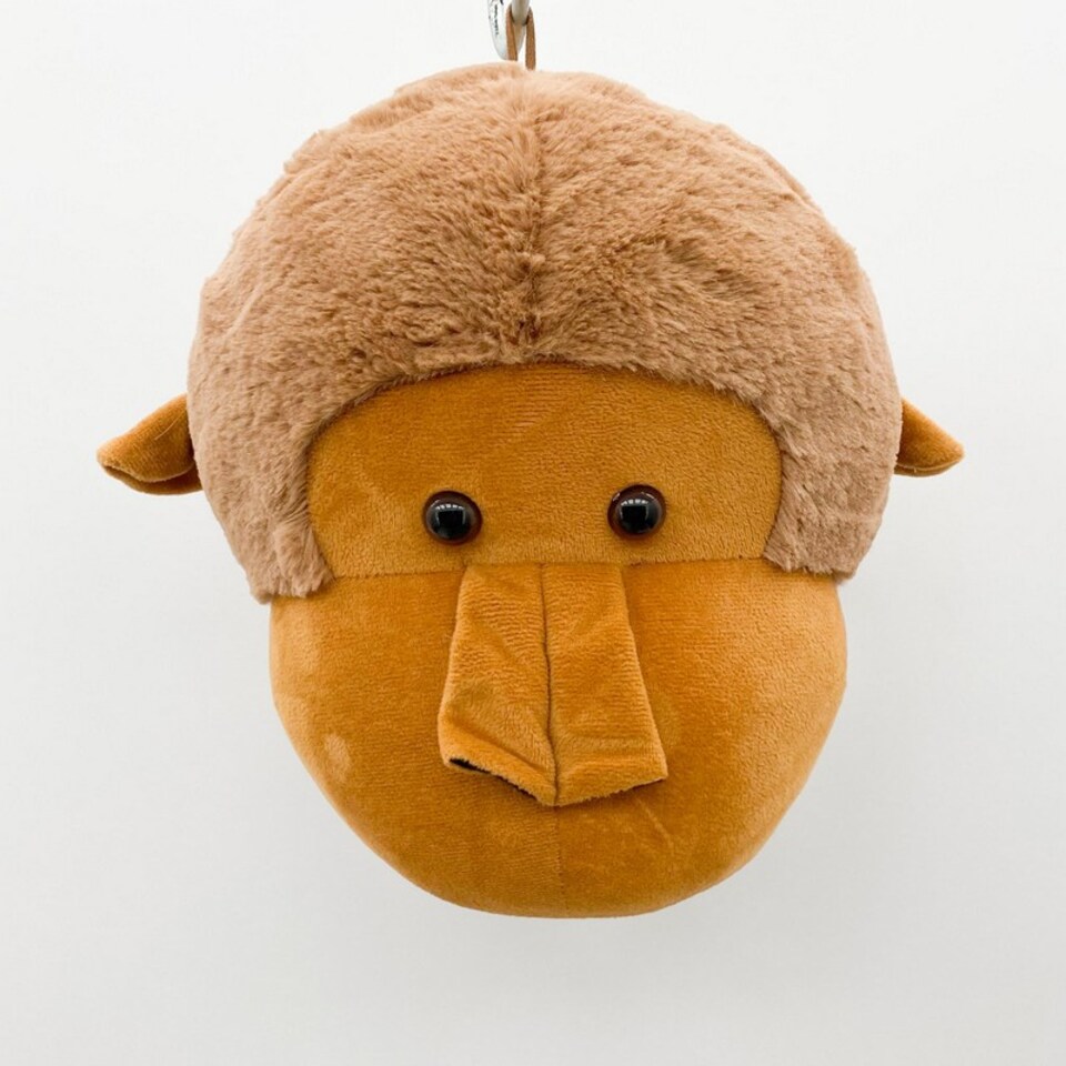 image 1 of Orangutan Head Hanger - L18 x W20 x H30 cm