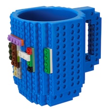 Building Bricks DIY Puzzle Mug 400ml with Assorted Blocks Construction Brick Compatible Novelty Coffee Cup Gift Boxed Creative Design