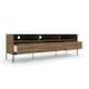 image 5 of LOFT24 Emerald 2 Door TV Stand GreyOak Brown | Nature