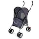 image 8 of Pet Stroller Dog Cat Puppy Pram Pushchair Travel Cart Jogging Buggy Carrier (Blue Tartan)
