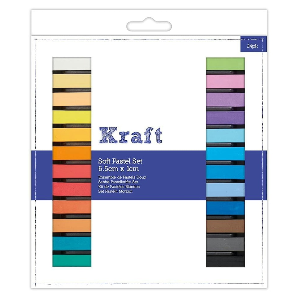 Soft Pastel Set - 24pcs - Docraft N/A