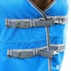 image 2 of Hy StormX Empra Standard-Neck No Fill Horse Turnout Rug - Blue - 5´ 9"