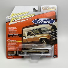 1984 Ford Ranger XL Walnut Poly Light Desert Tan 1:64 Johnny Lightning JLCG028B