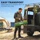image 6 of Outsunny Camping Windbreaks with Clear Windows, 725 x 140cm | Green | Army Green | 725 x 140 cm