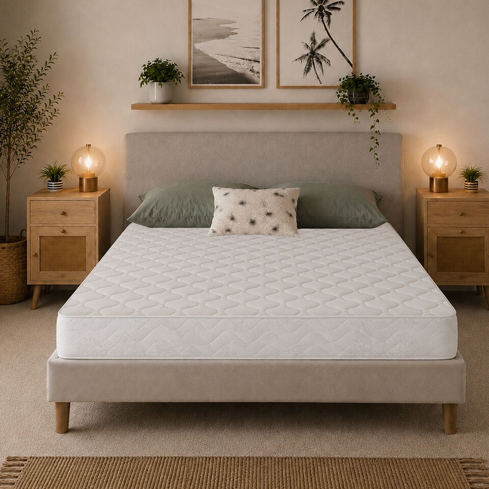 image 1 of CoolTouch Essentials 18cm Spring Mattress Soft Feel